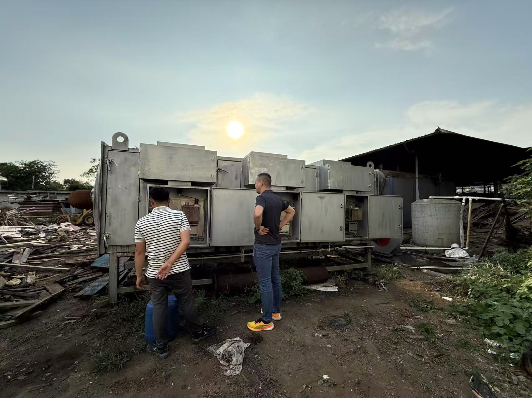 北海某食品加工厂锅炉烟尘净化项目